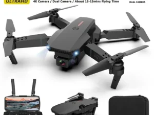 E88Pro RC Drone 4k Profesional HD 4k Rc Airplane Dual-Camera Wide-Angle Head Remote Quadcopter Airp